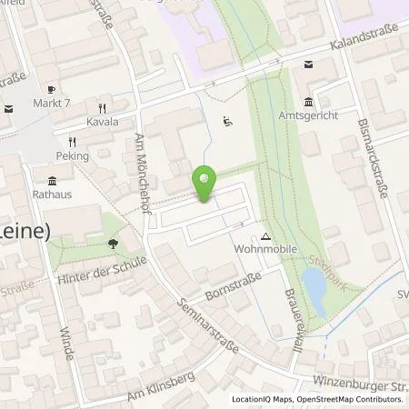 Standortübersicht der Tankstelle Überlandwerk Leinetal GmbH in 31061 Alfeld (Leine)