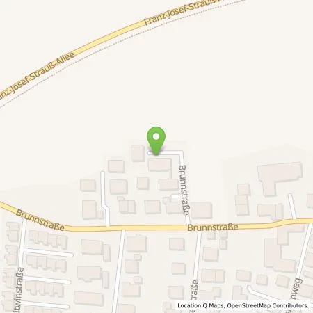 Standortübersicht der Tankstelle Erbguth Verwaltungs GmbH & Co KG in 93053 Regensburg