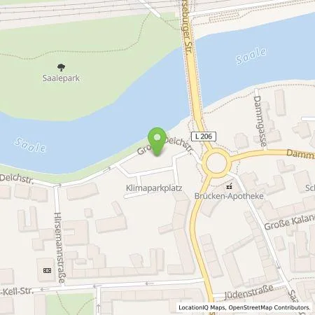 Standortübersicht der Tankstelle Stadtwerke Weißenfels GmbH in 06667 Weißenfels