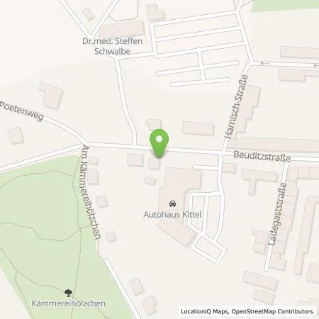 Standortübersicht der Tankstelle Stadtwerke Weißenfels GmbH in 06667 Weißenfels