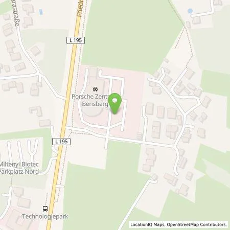 Standortübersicht der Tankstelle Kamps Sportwagenzentrum Bensberg GmbH & Co. KG in 51429 Bergisch Gladbach