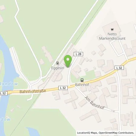 Standortübersicht der Tankstelle Stadt Eggesin in 17367 Eggesin