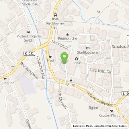 Standortübersicht der Tankstelle Stadt Weilheim an der Teck - Eigenbetrieb Stadtwerke in 73235 Weilheim an der Teck