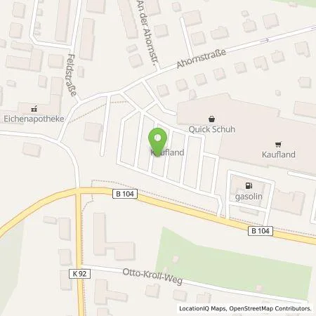 Standortübersicht der Tankstelle Stadtwerke Pasewalk GmbH in 17309 Pasewalk