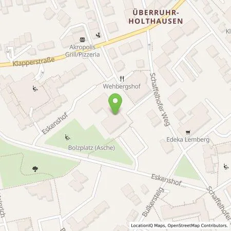 Standortübersicht der Tankstelle Belia Seniorenresidenzen GmbH Betriebsstätte Holthausen in 45277 Essen