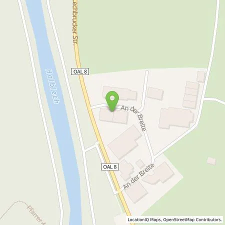 Standortübersicht der Tankstelle Energysolution GmbH in 87642 Halblech