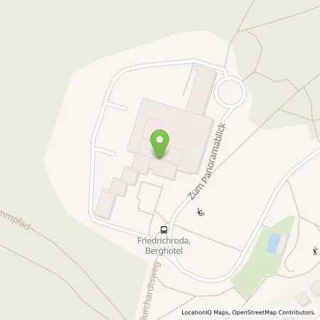 Standortübersicht der Tankstelle Ahorn Hotels in 99894 Friedirchroda