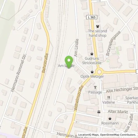 Standortübersicht der Tankstelle Stadtwerke Balingen in 72336 Balingen