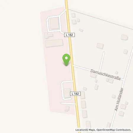 Standortübersicht der Tankstelle Dr. med. Bastian Thate in 06688 Weißnfels (Großkorbetha)