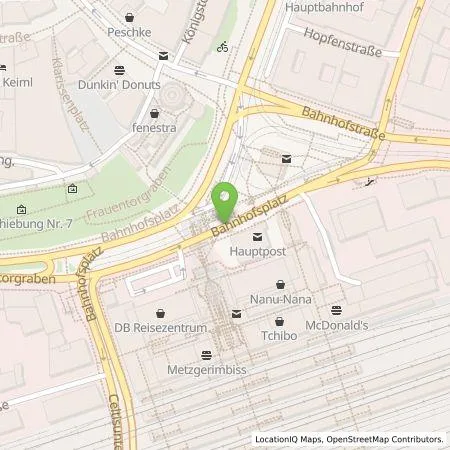 Standortübersicht der Tankstelle Sunflower Management GmbH & Co. KG in 90443 Nürnberg