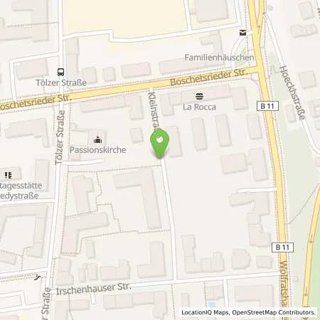 Standortübersicht der Tankstelle SWM Versorgungs GmbH in 81379 München