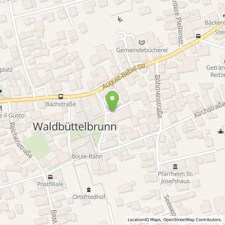 Standortübersicht der Tankstelle Gemeinde Waldbüttelbrunn in 97297 Waldbüttelbrunn