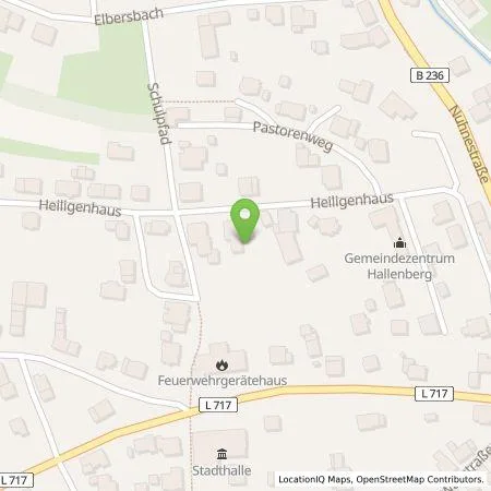 Standortübersicht der Tankstelle Rachfahl Energy Gbr in 59969 Hallenberg