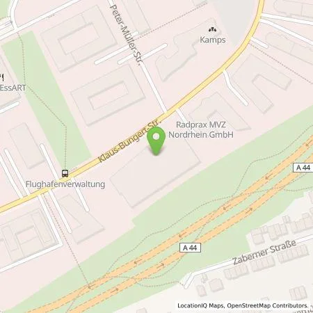 Standortübersicht der Tankstelle Gottfried Schultz Sportwagen Düsseldorf GmbH & Co.KG in 40468 Düsseldorf