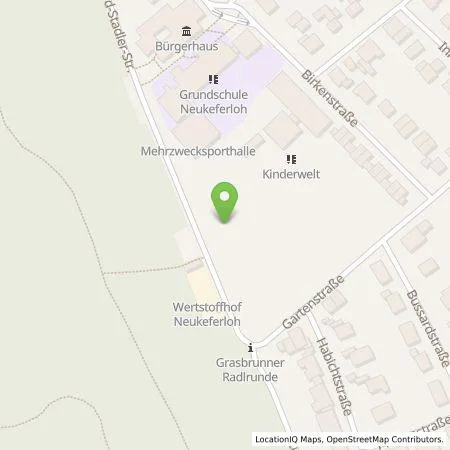 Standortübersicht der Tankstelle Gemeinde Grasbrunn in 85630 Grasbrunn