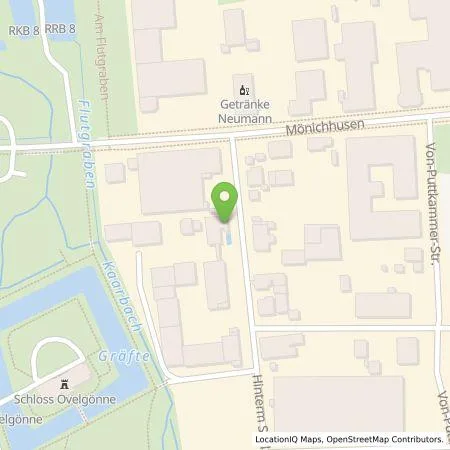 Standortübersicht der Tankstelle Kögel Bau GmbH & Co. KG in 32549 Bad Oeynhausen