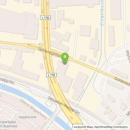 Standortübersicht der Tankstelle Hahn Sportwagen Reutlingen GmbH in 78048 Villingen-Schwenningen