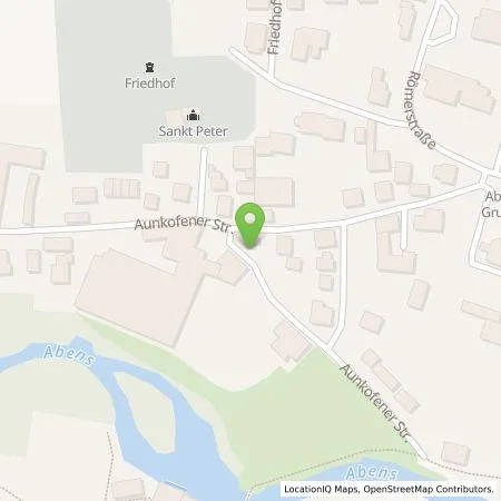 Standortübersicht der Tankstelle PV Dietzel GbR in 93326 Abensberg