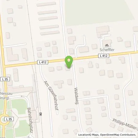 Standortübersicht der Tankstelle Michael Tobias in 15526 Bad Saarow