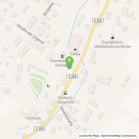 Standortübersicht der Tankstelle Emobility East - Thomas Walther in 09430 Drebach