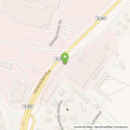 Standortübersicht der Tankstelle STÖBER Antriebstechnik GmbH + Co. KG in 75177 Pforzheim