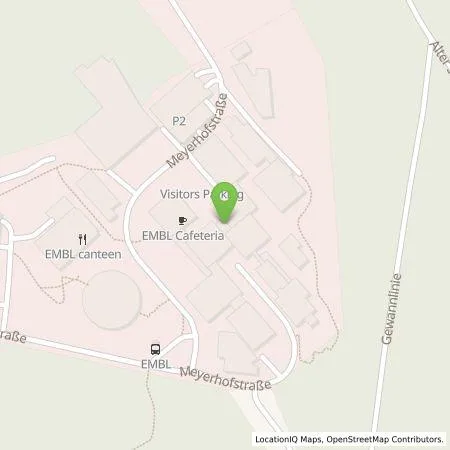Standortübersicht der Tankstelle EMBL Heidelberg in 69117 Heidelberg