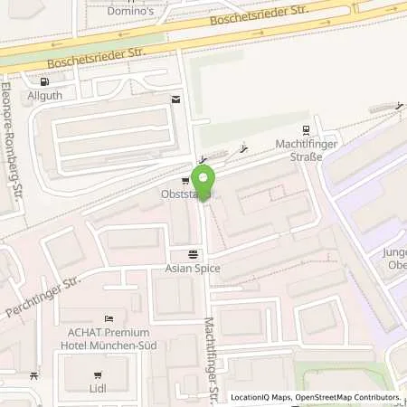 Standortübersicht der Tankstelle SWM Versorgungs GmbH in 81379 München