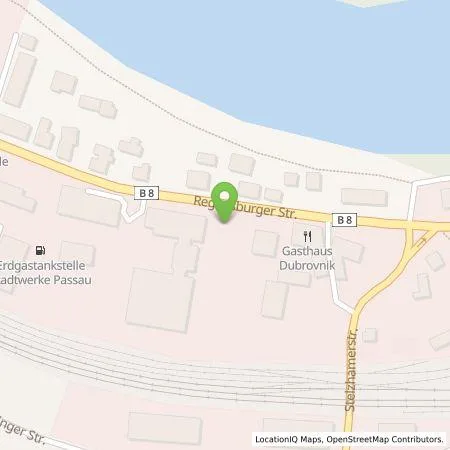 Standortübersicht der Tankstelle Stadtwerke Passau GmbH in 94036 Passau