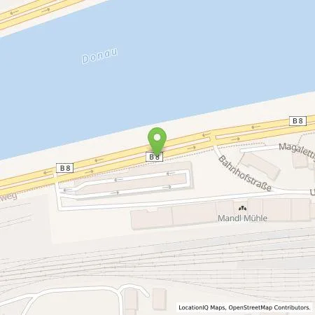 Standortübersicht der Tankstelle Stadtwerke Passau GmbH in 94036 Passau