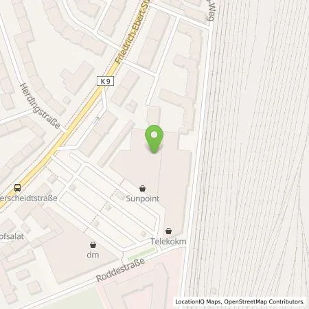 Standortübersicht der Tankstelle L. Stroetmann Unternehmensgruppe in 48153 Münster