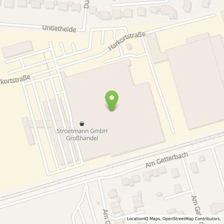 Standortübersicht der Tankstelle L. Stroetmann Unternehmensgruppe in 48163 Münster