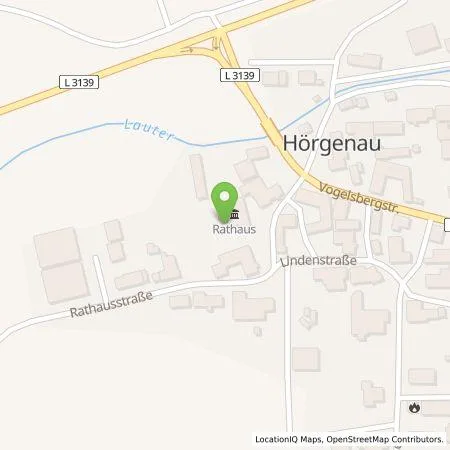 Standortübersicht der Tankstelle Oberhessische Versorgungsbetriebe AG in 36369 Lautertal (Vogelsberg)