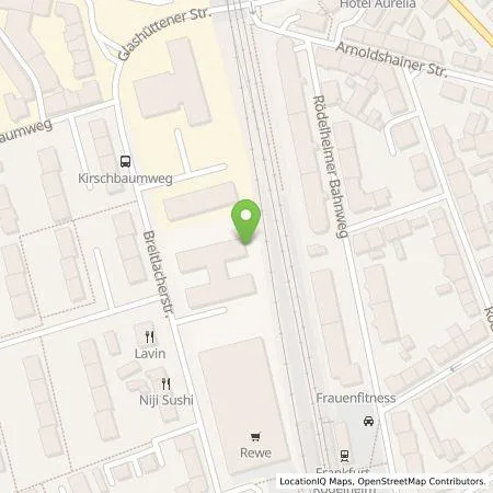 Standortübersicht der Tankstelle TotalEnergies Charging Solutions Deutschland GmbH in 60489 Frankfurt am Main