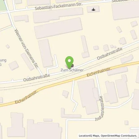 Standortübersicht der Tankstelle Fackelmann GmbH + Co. KG in 91217 Hersbruck