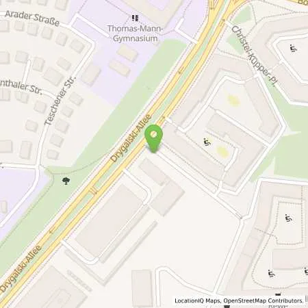 Standortübersicht der Tankstelle SWM Versorgungs GmbH in 81379 München