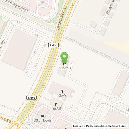 Standortübersicht der Tankstelle Wirelane GmbH in 46047 Oberhausen