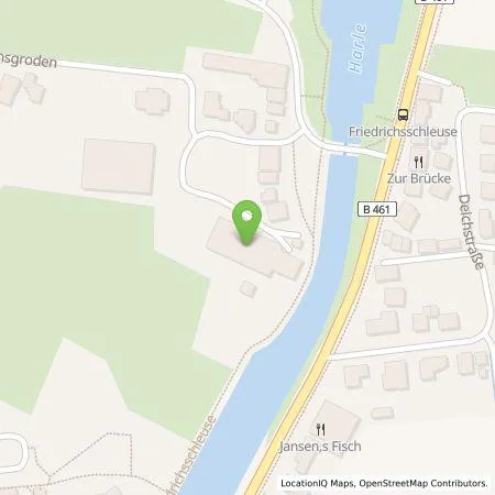 Standortübersicht der Tankstelle Wirelane GmbH in 26409 Wittmund