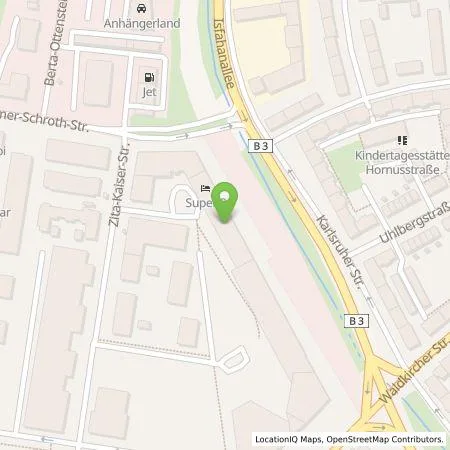 Standortübersicht der Tankstelle Wirelane GmbH in 79106 Freiburg im Breisgau