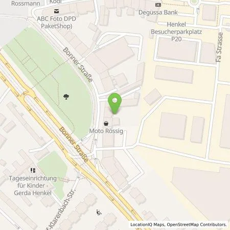 Standortübersicht der Tankstelle Wirelane GmbH in 40589 Düsseldorf