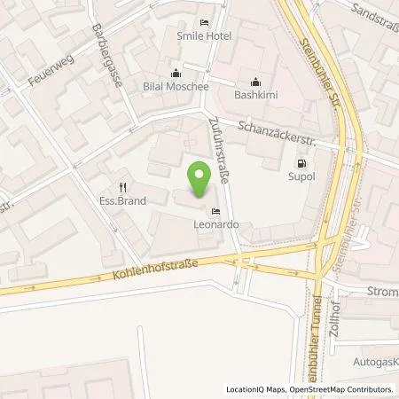 Standortübersicht der Tankstelle Wirelane GmbH in 90443 Nürnberg