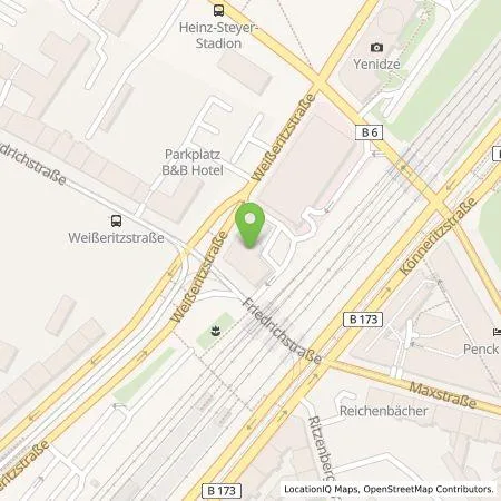 Standortübersicht der Tankstelle Wirelane GmbH in 01067 Dresden