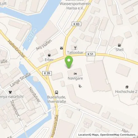 Standortübersicht der Tankstelle Wirelane GmbH in 21614 Buxtehude