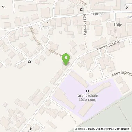 Standortübersicht der Tankstelle Wirelane GmbH in 24321 Lütjenburg