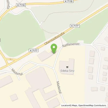 Standortübersicht der Tankstelle Wirelane GmbH in 72401 Haigerloch