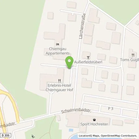 Standortübersicht der Tankstelle Wirelane GmbH in 83334 Inzell