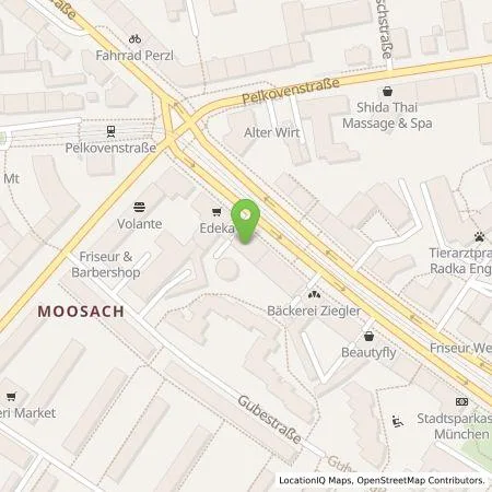 Standortübersicht der Tankstelle Wirelane GmbH in 80992 München