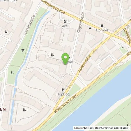 Standortübersicht der Tankstelle Wirelane GmbH in 80469 München