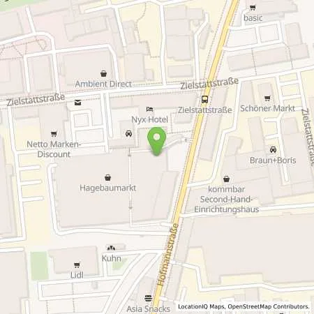 Standortübersicht der Tankstelle EnBW mobility+ AG und Co.KG in 81379 München Sendling