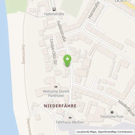 Standortübersicht der Tankstelle Wirelane GmbH in 01662 Meißen