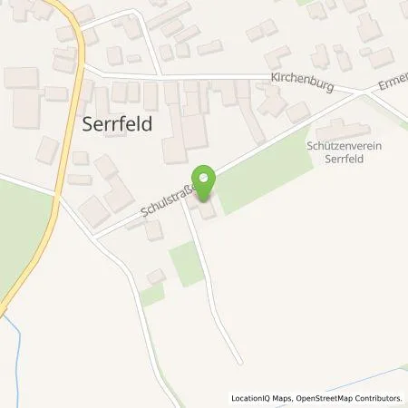 Standortübersicht der Tankstelle Wirelane GmbH in 97528 Sulzdorf an der Lederhecke